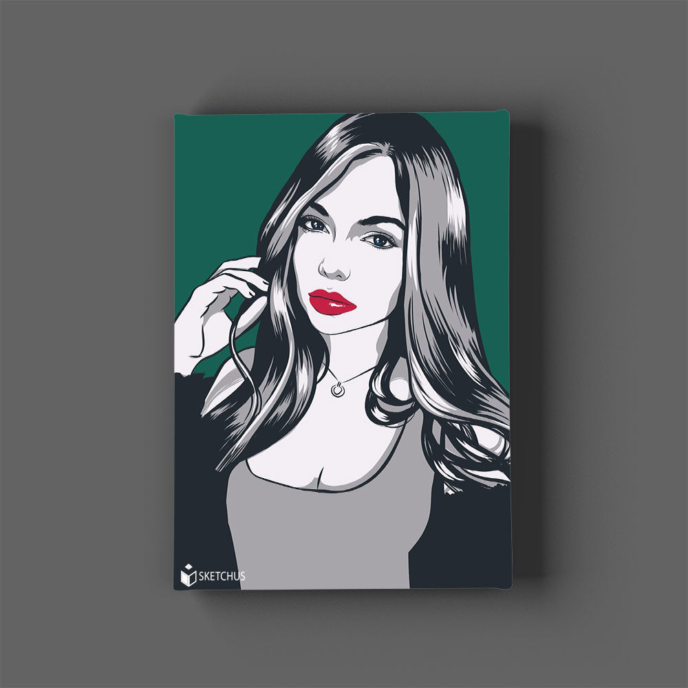 Pop art portrait paintings on canvas buy pictures - pop art from photos