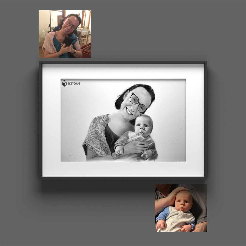 Personalisierte Poster mit deinem Foto - Familienposter
