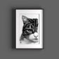 Tierportrait nach vorlage bleistift malen tiere zeichnen lassen tierbilder gemalt skizze Sketchus Tierportrait zeichnen lassen haustier malen lassen nach fotovorlage tier malen lassen haustier portrait